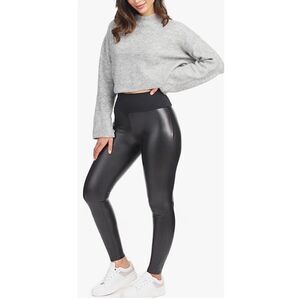 Assets By Spanx All Over Faux Leather Leggings